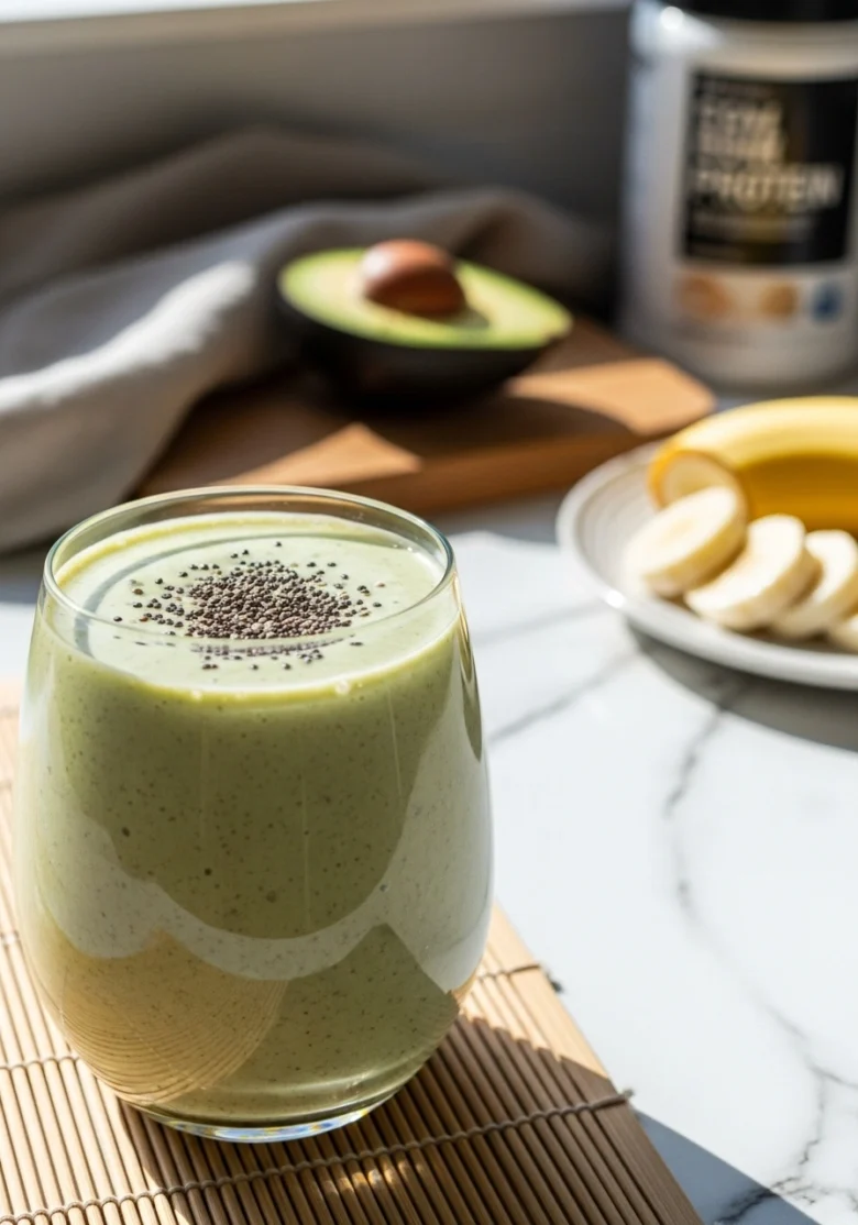 Portion control satisfying smoothie - filling drink to prevent overeating naturally